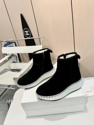 wholesale quality chloe boots black